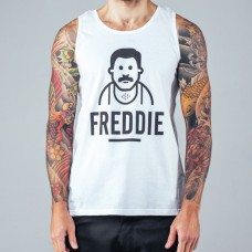 Майка мужская FREDDIE (белая)